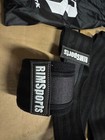 Rim Sports Knee Wraps Weight Lifting 78  Pair In A Carry Bag