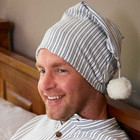 Lee Valley Ireland Men s 100  Cotton Flannel Nightcap  One Size Fits All