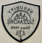 Vintage Augusta Georgia Sizemore Security Patch Uniform Take Off