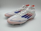 Adidas F50 Elite Mid Sg  White Red Blue Women s Cleats Size 11 Ih3152