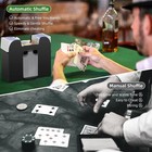 Electric Battery Operated Automatic Playing Card Shuffler For 1 To 6 Decks