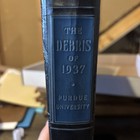 Amelia Earhart In 1937  debris  Purdue University Yearbook  Excellent Condition 