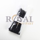 100 Pack 8 Inch Zip Ties Nylon Black 40 Lbs Uv Weather Resistant Wire Cable