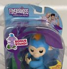 Authentic Fingerlings Boris Blue Toy Finger Monkey- New In Box