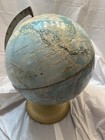 Rand Mcnally World Portrait Globe Vintage 1970 s Raised Topography 12 d W  Ussr