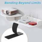 16 Sets Hook And Loop Tape Sticky Back 1 In x 4 In  Double-sided Adhesive Strip 