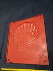 Vtg 1960s Shell Gasoline Sign 12 X 11  see  some Cracks 