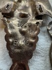 Vintage Emig 1244 American Eagle Brass Finish Cast Metal Door Knocker- Rare Find