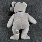 Dallas Cowboys Ty Beanie Babies Plush Bear Unisex Small Grey Nfl Star Logo