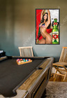 Sexy Beer Poster 13x19 Bikini Girl Dos Equis Xx     Bar Pub Man Cave Wall Art