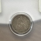 1863-s Seated Liberty Silver Half Dime Rare Key Date