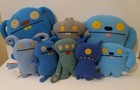 Ugly Dolls Plush Lot Of 8 Blue Stuffed Animals Ket Cinko Babo Tutulu