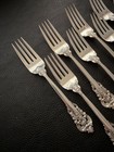 Wallace Sterling Silver Grande Baroque 6 1 2    Salad Fork  Sold Individually