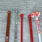 Vtg Stir Sticks Resorts Travel Souvenirs Swizzle Cocktail Drink Stir Lot