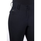 Hkm Heated Silicone Full Seat Breeches - Black