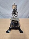 Vintage Casige Germany Child s Metal Sewing Machine Tulip Design Complete