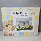 Little Suzy s Zoo Photo Frame Running Characters Baby Nursery Decor 4  X 6  New