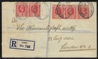Nigeria 1928 Registered Cover To London - Lagos 04 oct