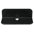 Stick On Small 9 Inch Wall Shelf Black
