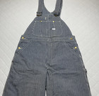 Vintage Lee Overalls Men   s 40 X 29 Hickory Striped Railroad Sanfordized Union