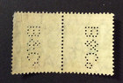 Broadviewstamps Straits Settlement  127 Used Pair  Solid   500 