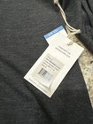 New Free Fly Womans Small Heather Black Bamboo Midweight Long Sleeve T Shirt