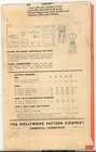 Antique Wwii Era Hollywood Sewing Pattern  betty Grable Pin-up Movie Star  Nice