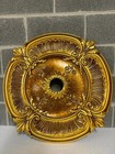 30  Chandelier Ceiling Medallion Burnish Gold French Victorian Foyer Dining Room
