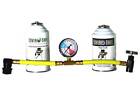 Enviro-safe Auto Coolant R134a Replacement Refrigerant W dye Stop Leak   Gauge 