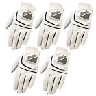 Sg Pack Of 5 Women Ladies All Weather Golf Gloves Acabretta Leather Palm Patch