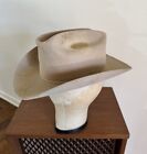 1960s Stetson No 1 Quality Sz 7 Western Hat Vtg Cowboy Silverbelly 60s Salty