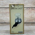 Barbuzzo Retro Spin The Shot Game Novelty Barware With Shot Glass Unused