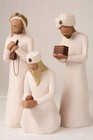 Demdaco Willow Tree Three Wisemen_sculpted Hand-painted Nativity Figures_26027 