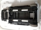 Zhjingyu Folding Luggage Cart Hand Trolley  80 Lbs Cap   Black  Lightweight