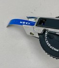 Vintage Chrome Dymo 1570 Label Maker Vertical Embossing Wheel   Tape Works Great