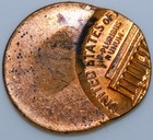 Lincoln Memorial Cent Struck Off Center Error Coin I868