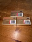 Maxell Tc-30 Vhs-c Premium High Grade Hgx-gold Camcorder Video Cassette Lot Of 3