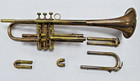 Antique Excels Wm Frank Co  Trumpet Chicago With Original Case Working Very Well