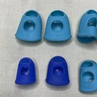 8pc Rubber Sewing Thimble Set Mixed Sizes Finger Protector Sewing Craft