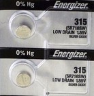 Energizer 315 Sr716sw Watch Batteries Sr67 Sr716 New Sealed Authorize Seller