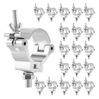 20pcs Stage Par Light 2  Hook Aluminum Alloy Truss O-clamp Heavy Duty 220lbs