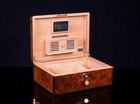 Famous Daniel Marshall Humidor For 125 Cigar In Precious Burl 30125 3