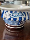 Set Of 2 Vintage Oreo Cookies Ice Cream Shoppe Bowls Kraft Foods Harvest House