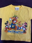 Vintage Kids Disney World All Fun - Mickey Minnie Mouse Goofy Donald T-shirt