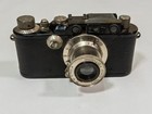  e722  Vintage 1935 Leica Drp Ernst Leitz Wetzlar Camera 159484   50mm F3 5 Lens