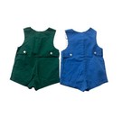 Vintage Samara Boys 24 Mon Rompers Lot Car Clown Applique 80s 90s Outfit Clothes