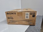 Sony Compact Disc Recorder Rcd-w3 Open Box