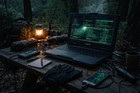 Cyberdeck Rugged Military Laptop With Dual Boot Kali   Blackarch Cybersecurity