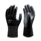 Atlas 370 Black Nitrile Palm Coated Lightweight Landscape Gardening Work Gloves