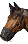 Tough 1 Poly nylon Grazing Muzzle With Halter Size Large Horse Horse Tack Equine